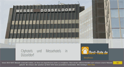 Desktop Screenshot of hotel-arena-duesseldorf.de
